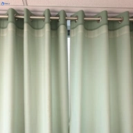 Stained curtain before professional treatment in woolloomooloo-nsw